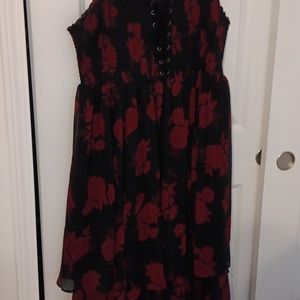 Beauty and the Beast rose dress